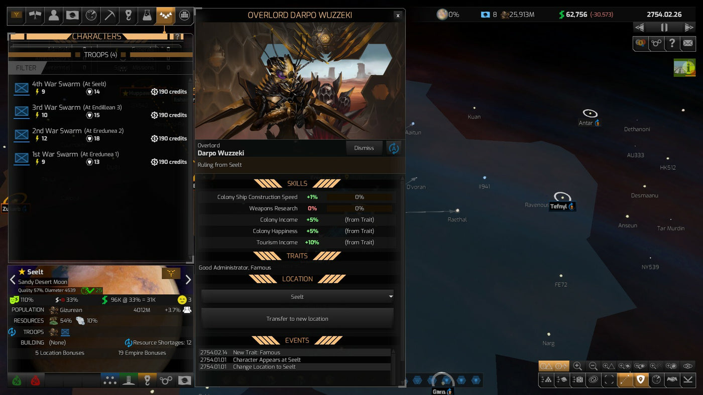 Distant Worlds 2: Factions - Quameno and Gizureans DLC - PC (Steam) — скриншот 3