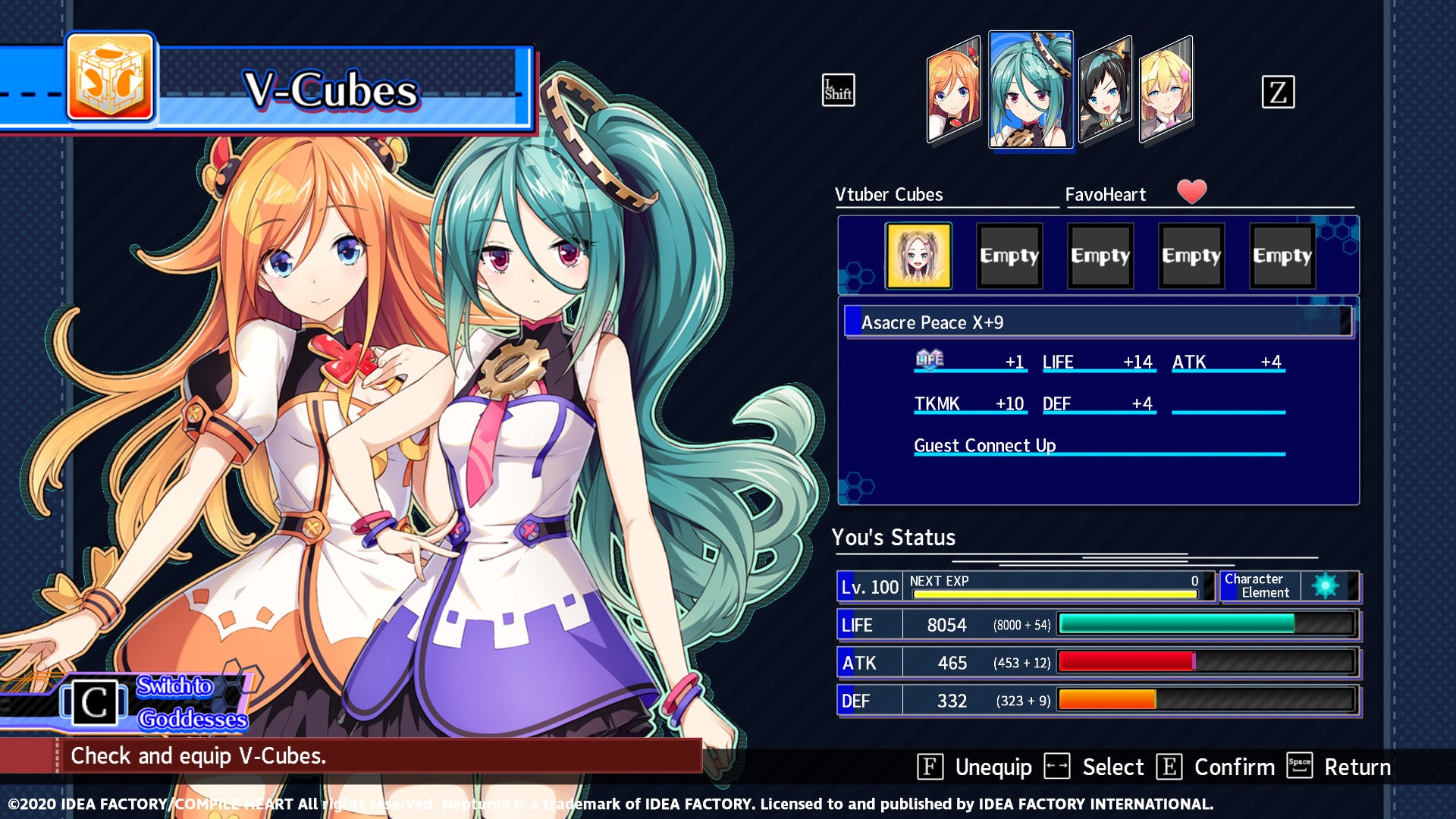Neptunia Virtual Stars - Asacre Peace Pack DLC - PC (Steam) — screenshot 3