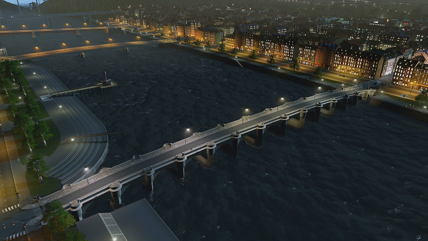 Cities Skylines - Content Creator Pack Bridges & Piers DLC - PC (Steam) — скриншот 3