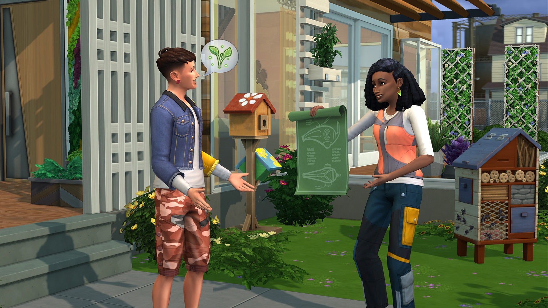 The Sims 4 - Eco Lifestyle DLC - Xbox One / Xbox Series Xs — screenshot 1