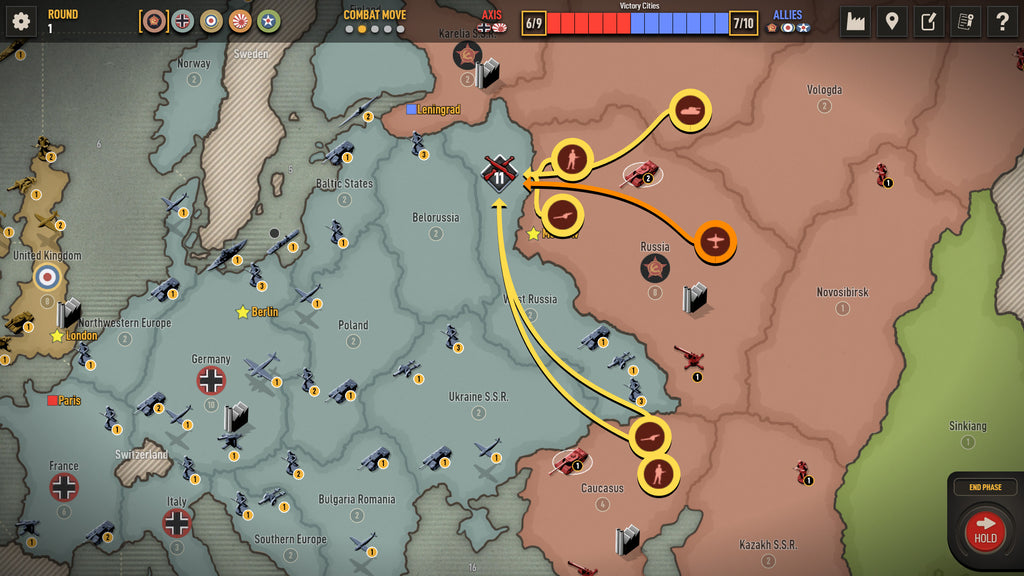 Axis & Allies 1942 Online - PC (Steam) — screenshot 3