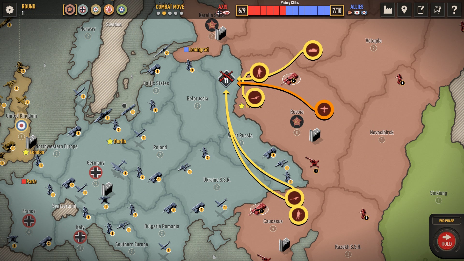 Axis & Allies 1942 Online - PC (Steam) — screenshot 3