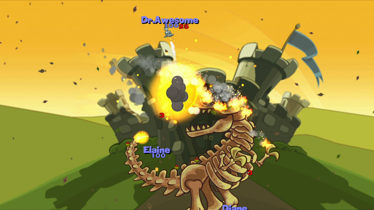 Worms Reloaded: Forts Pack DLC - PC (Steam) — screenshot 2