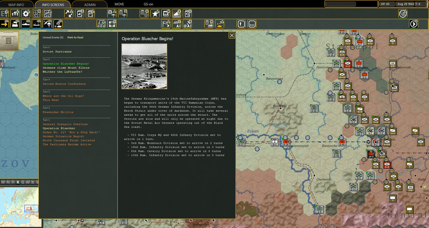Gary Grigsby's War in the East 2 - Steel Inferno DLC - PC (Steam) — скриншот 1