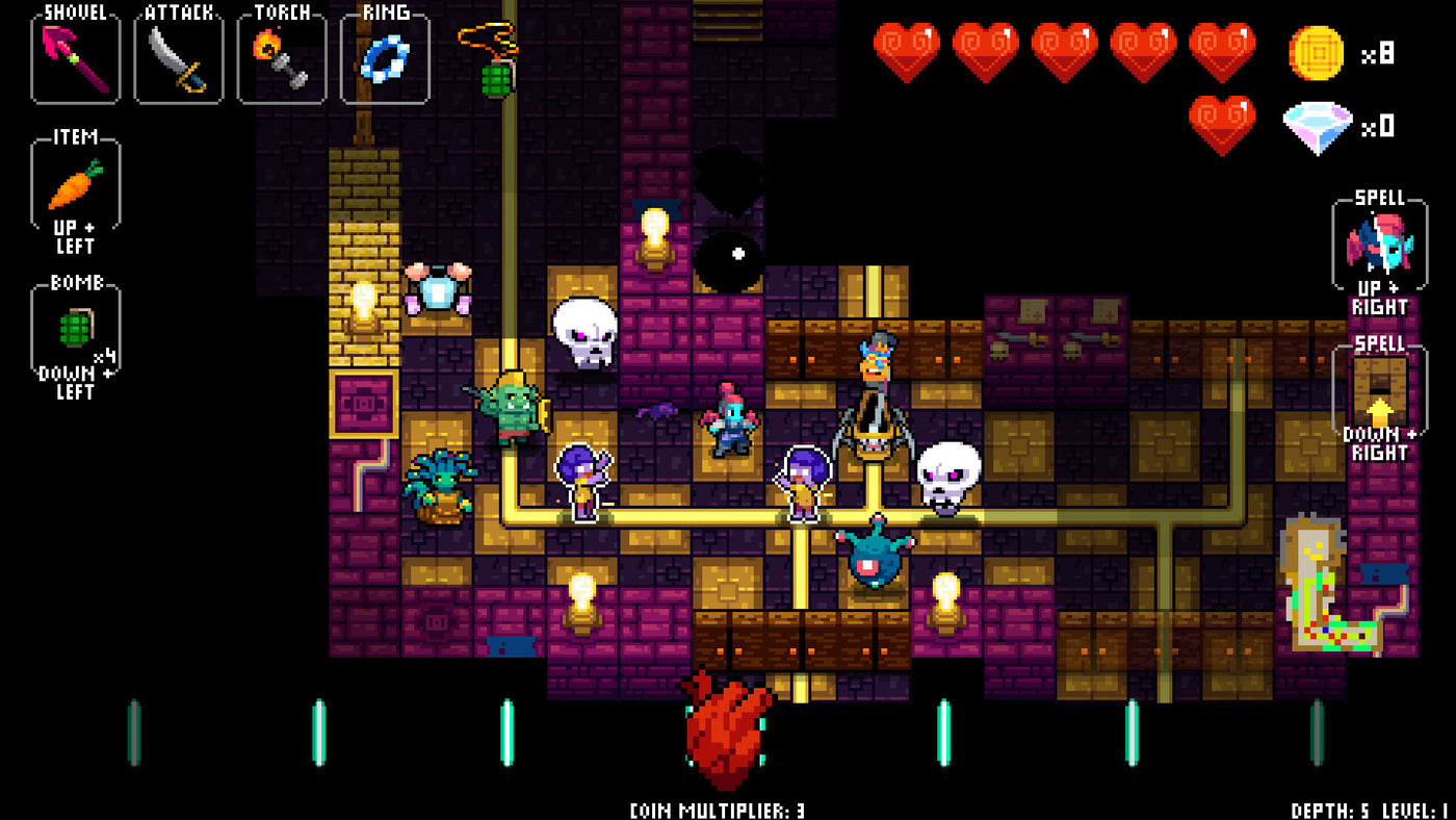 Crypt of the NecroDancer - AMPLIFIED DLC - PC (Steam) — скриншот 3