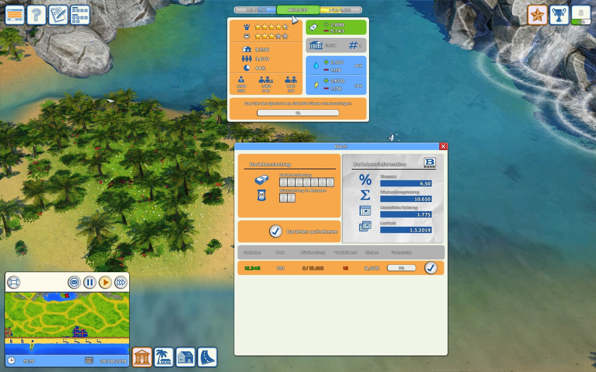 Beach Resort Simulator - PC (Steam) — screenshot 1