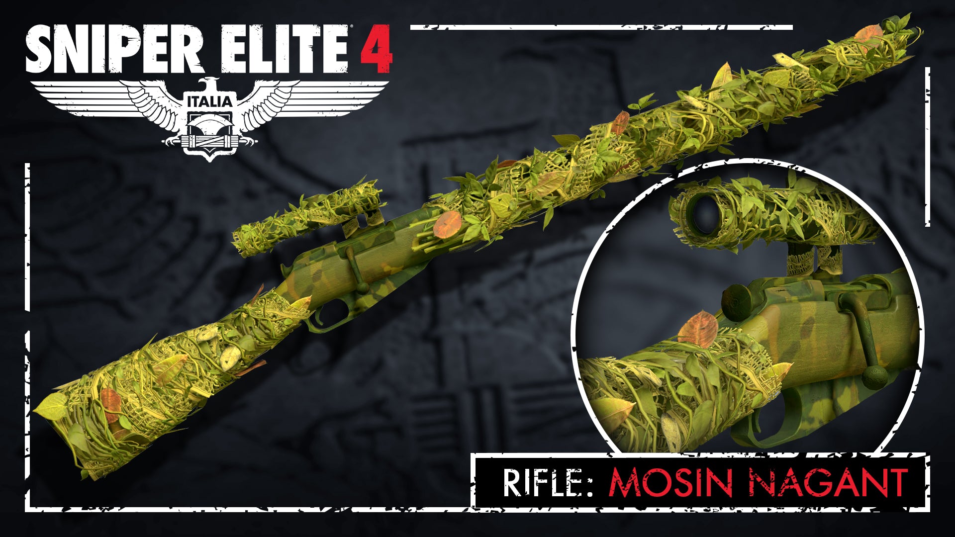 Sniper Elite 4 - Camouflage Rifles Skin Pack DLC - PC (Steam) — screenshot 2