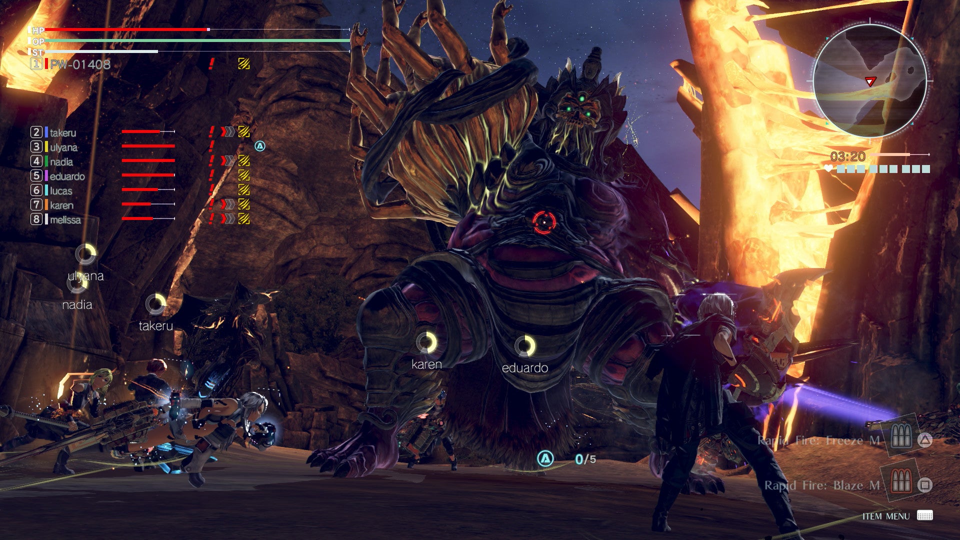 GOD EATER 3 screenshot