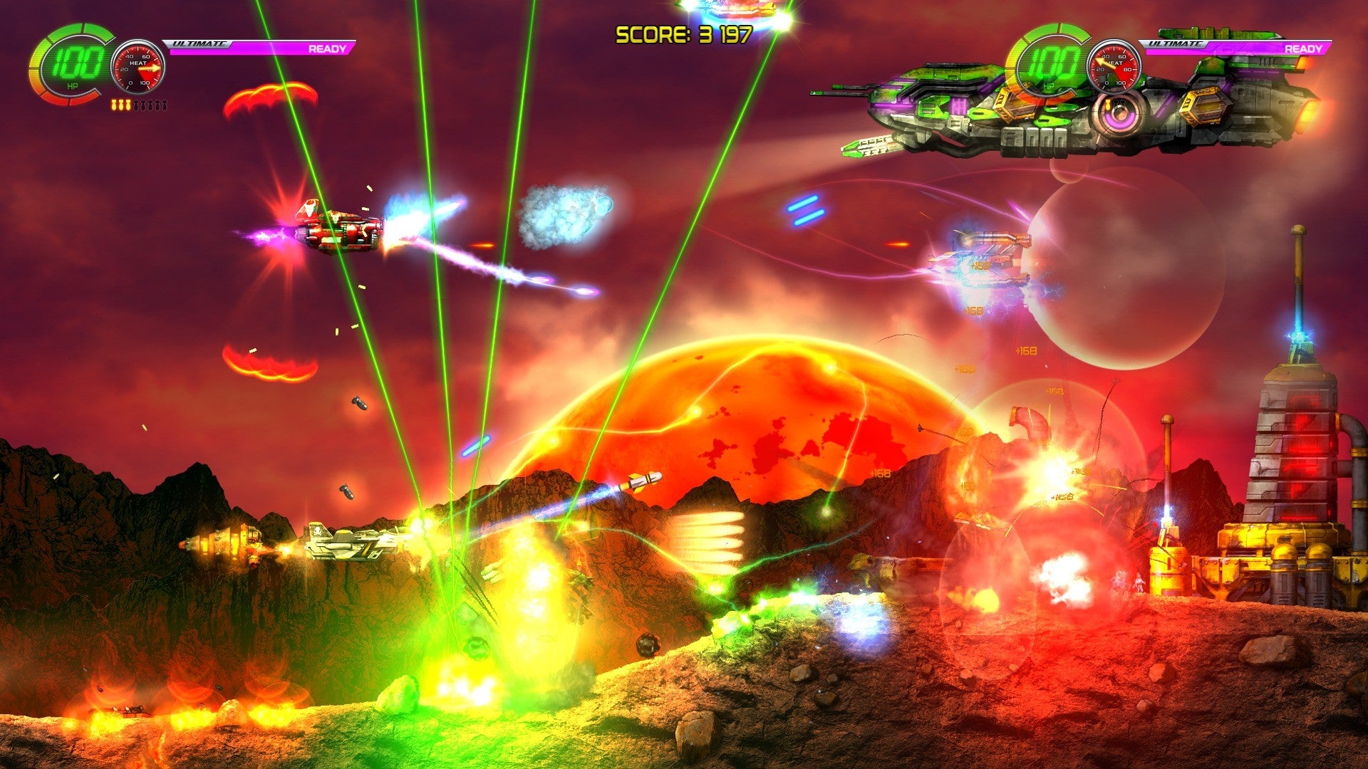 Jets'n'Guns 2 - PC (Steam) — screenshot 3