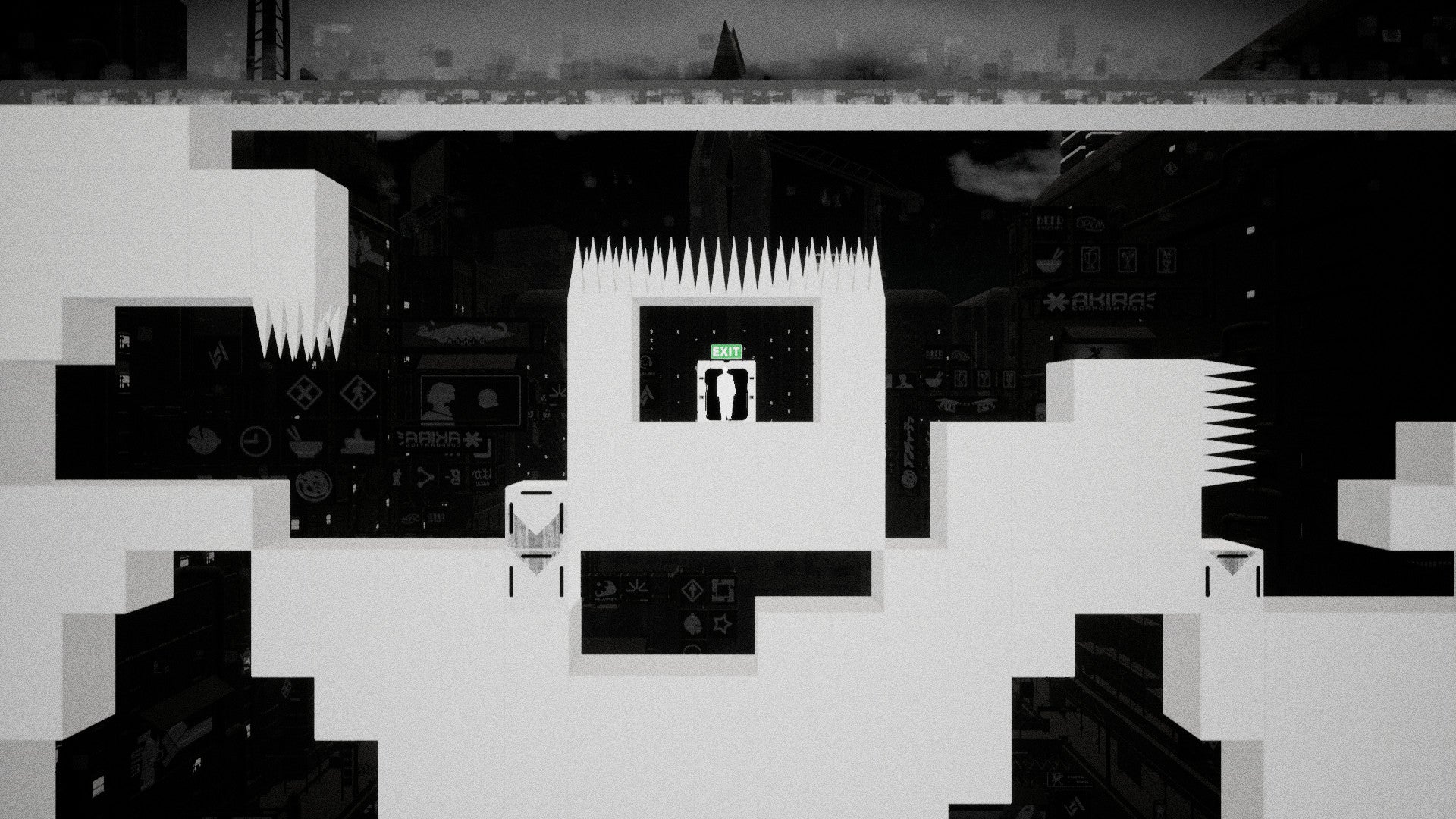 Shift Quantum - A Cyber Noir Puzzle Platformer - PC (Steam) — screenshot 2