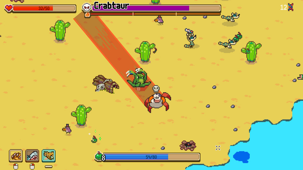 Everything is Crab: The Animal Evolution Roguelite - PC (Steam) — screenshot 2
