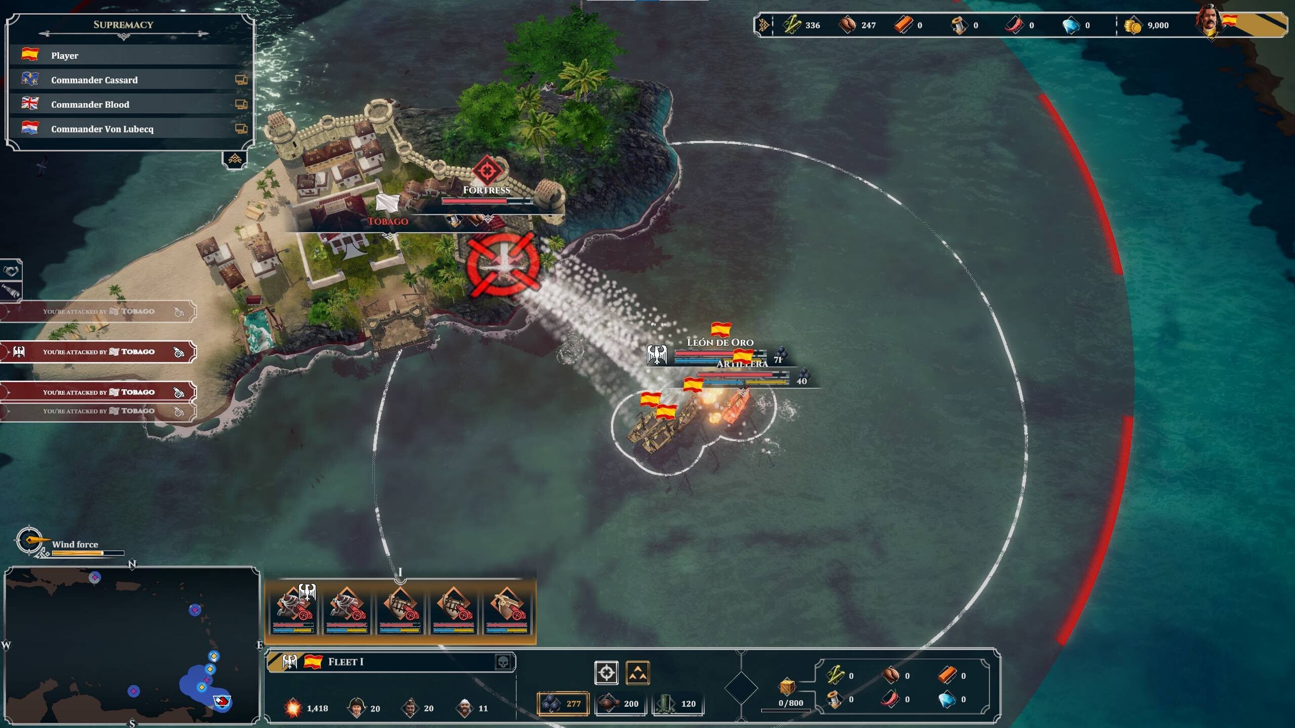 Corsairs - Battle of the Caribbean - PC (Steam) — screenshot 2