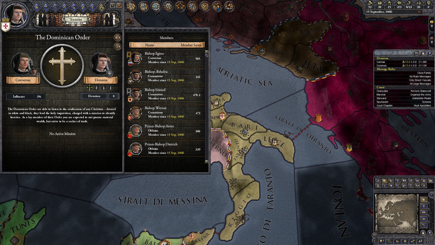 Crusader Kings II - Monks and Mystics DLC - PC (Steam) — скриншот 1
