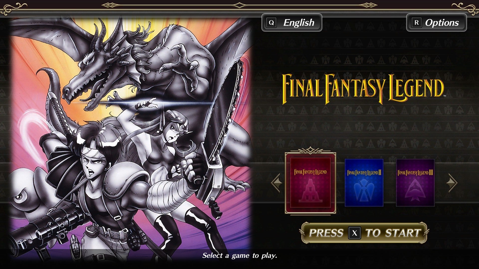 COLLECTION of SaGa FINAL FANTASY LEGEND - PC (Steam) — screenshot 1