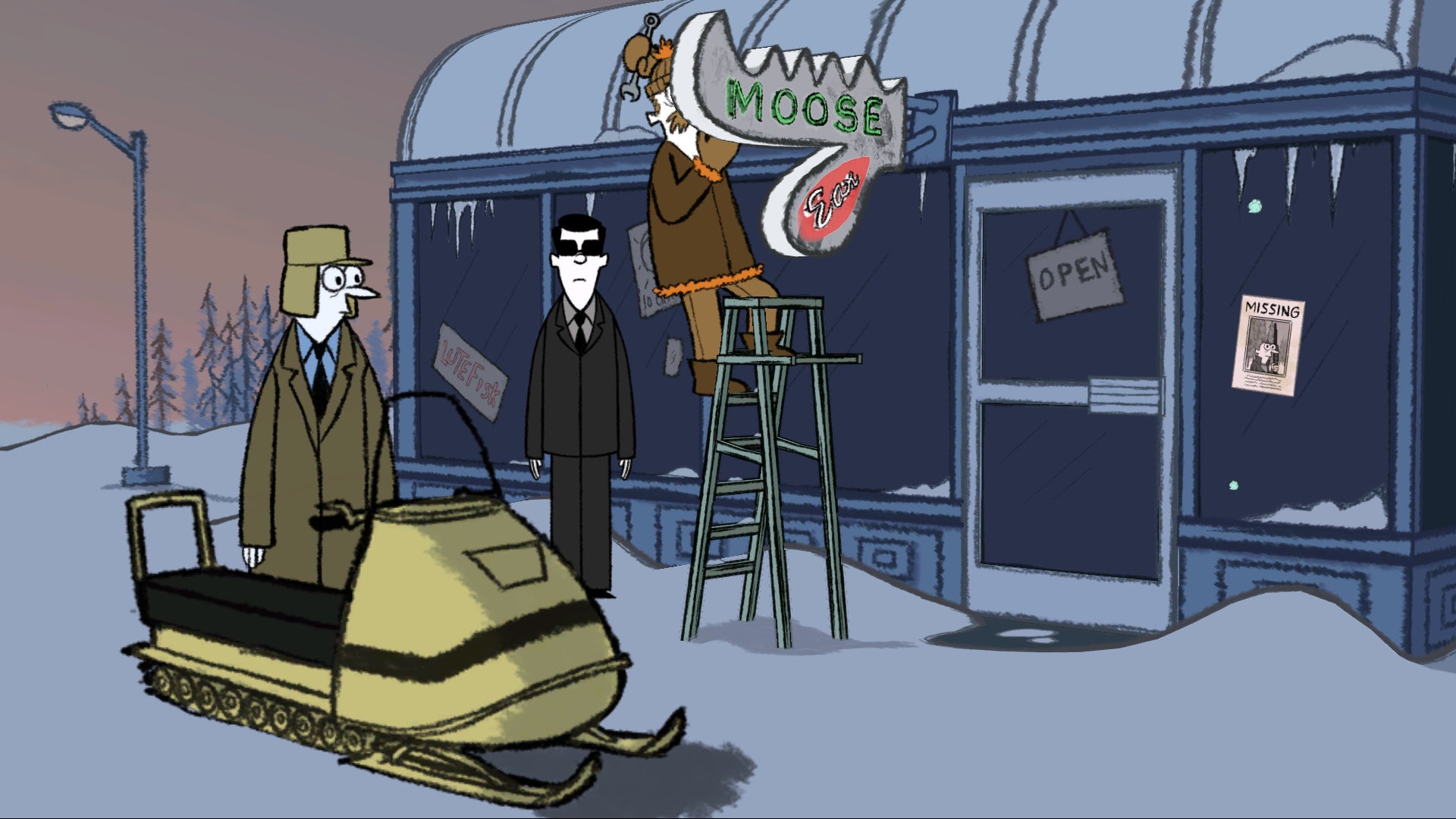 Puzzle Agent 2 - PC (Steam) — screenshot 1