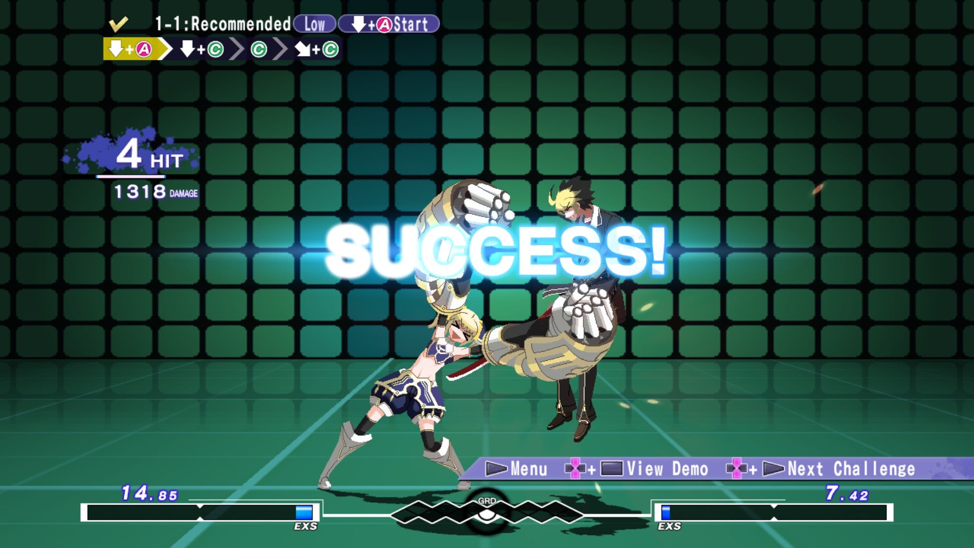UNDER NIGHT IN-BIRTH Exe:Late[cl-r] screenshot