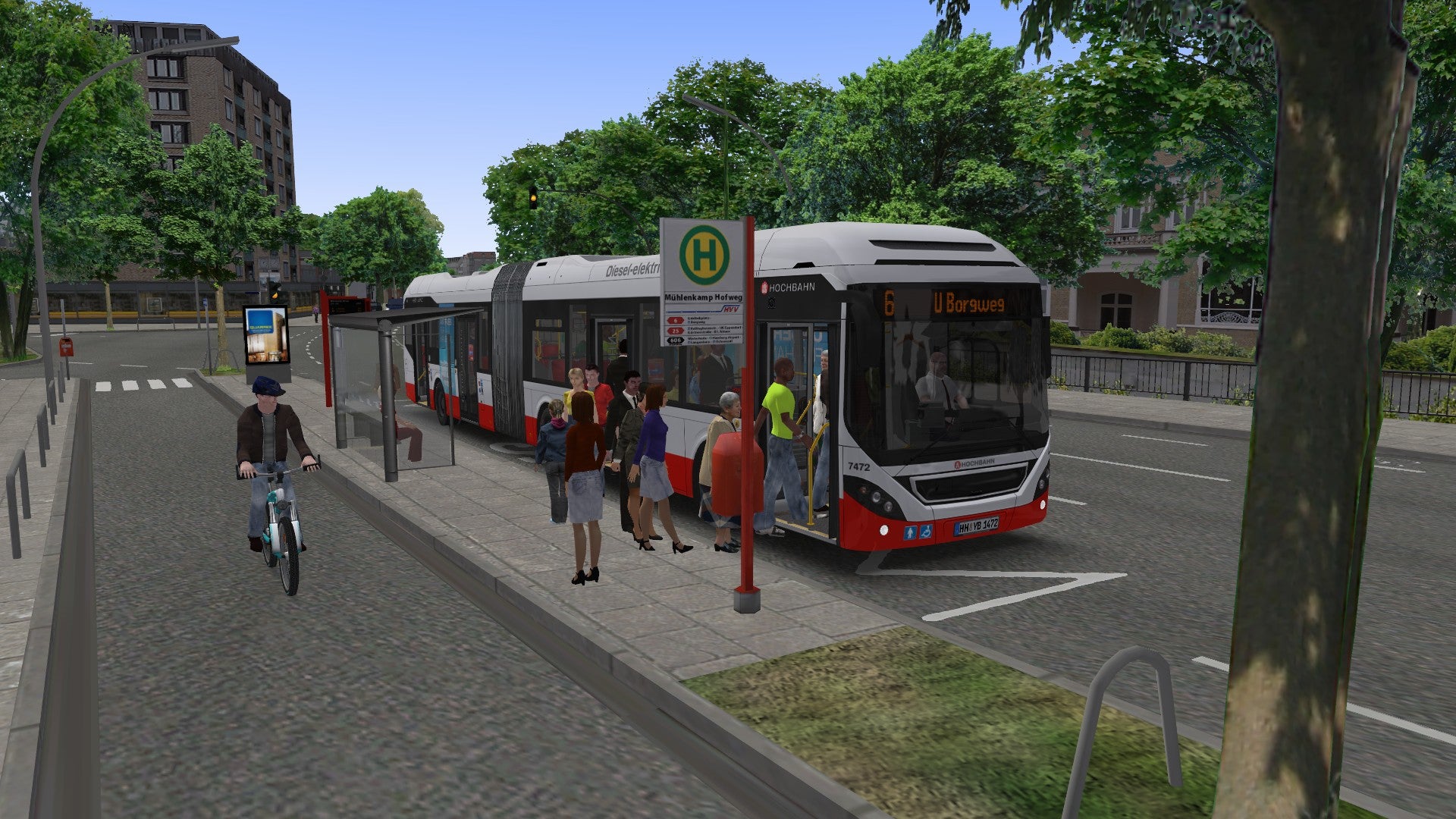 OMSI 2 - Add-On HafenCity - Hamburg modern DLC - PC (Steam) — screenshot 2
