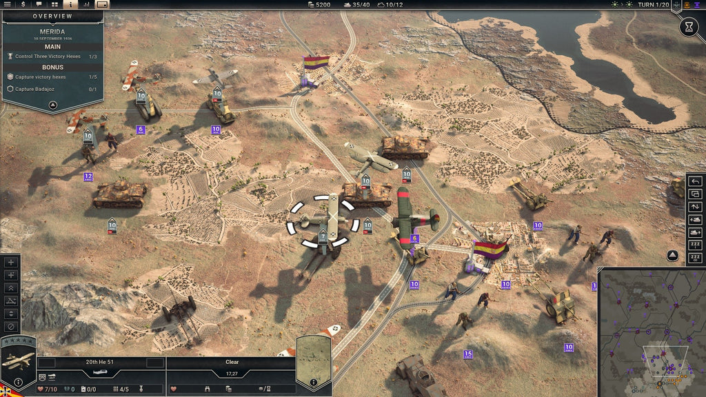 Panzer Corps 2: Axis Operations - Spanish Civil War DLC - PC (Steam) — screenshot 1