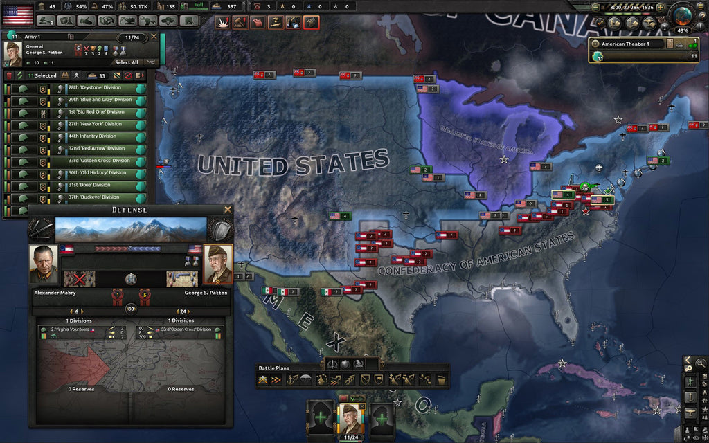 Hearts of Iron IV - Man the Guns DLC screenshot