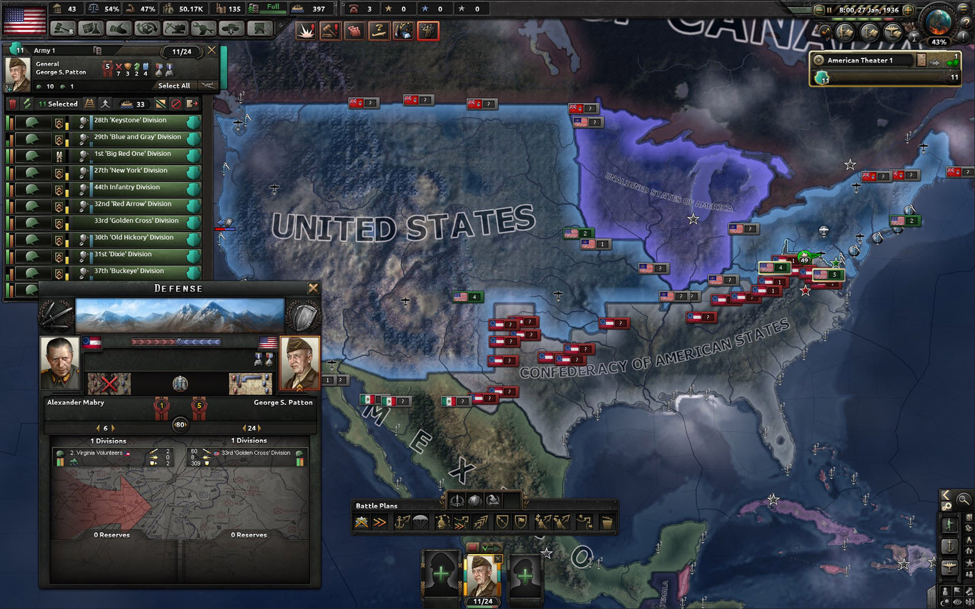 Hearts of Iron IV - Man the Guns DLC - PC (Steam) — скриншот 2