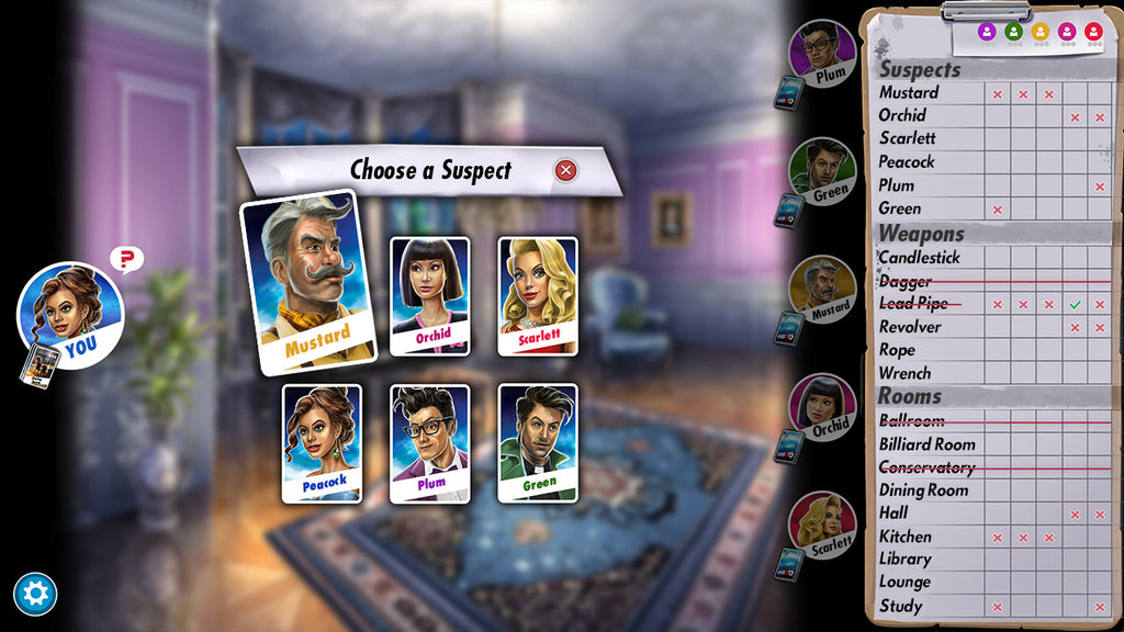 Clue/Cluedo: The Classic Mystery Game - PC (Steam) — screenshot 1