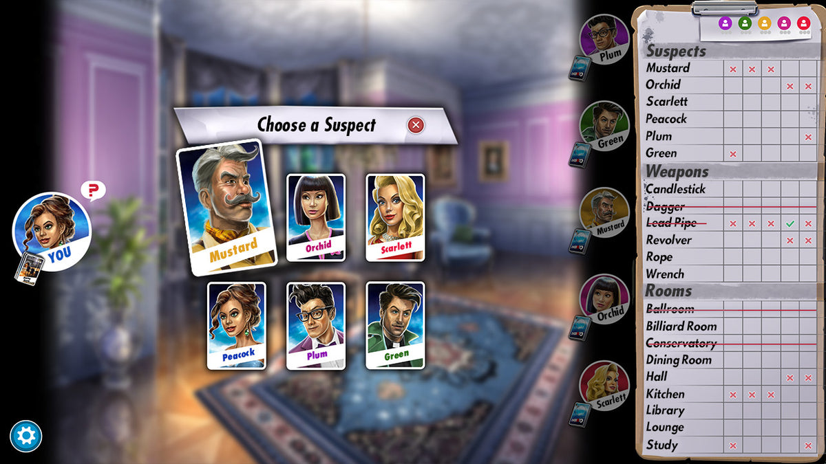 Clue/Cluedo: The Classic Mystery Game - PC (Steam) — screenshot 1
