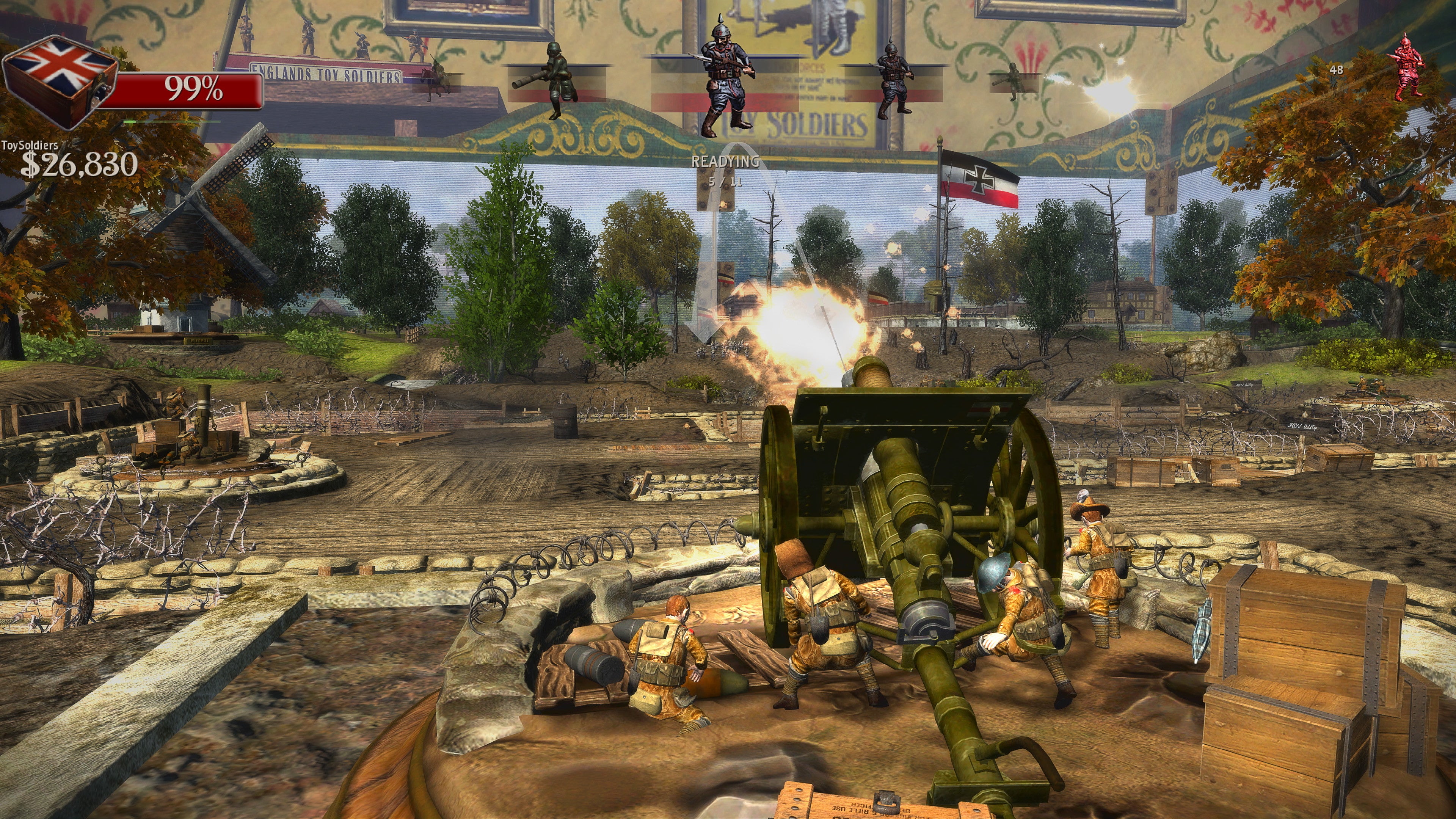 Toy Soldiers: HD screenshot