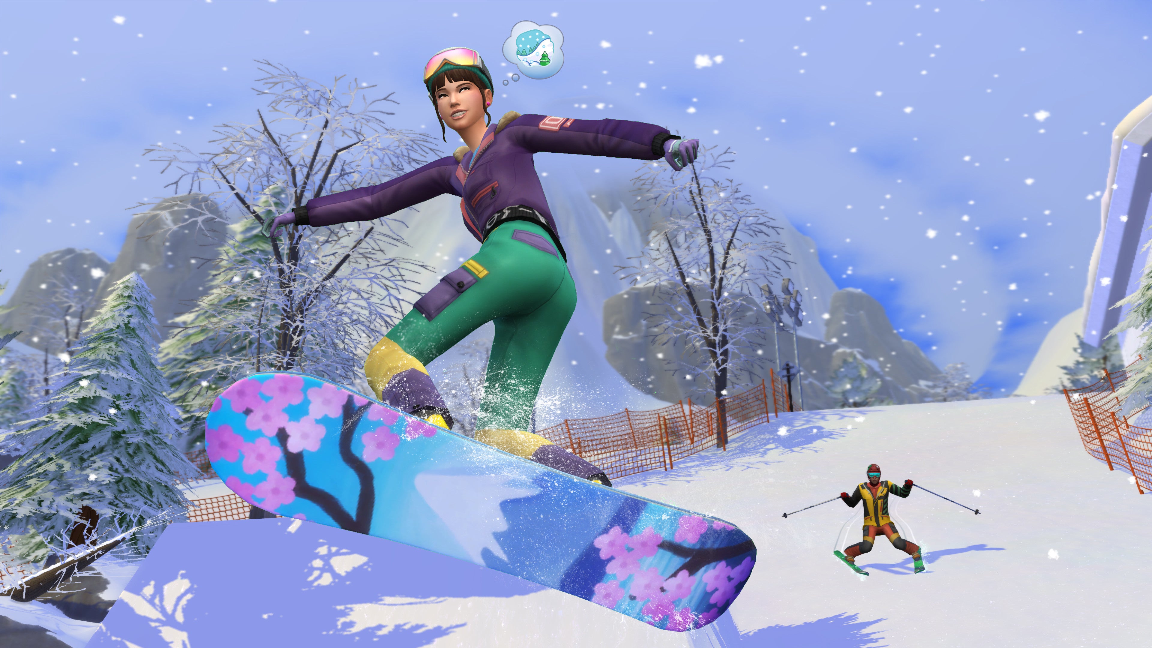 The Sims 4 - Snowy Escape DLC - PC (EA) — screenshot 1