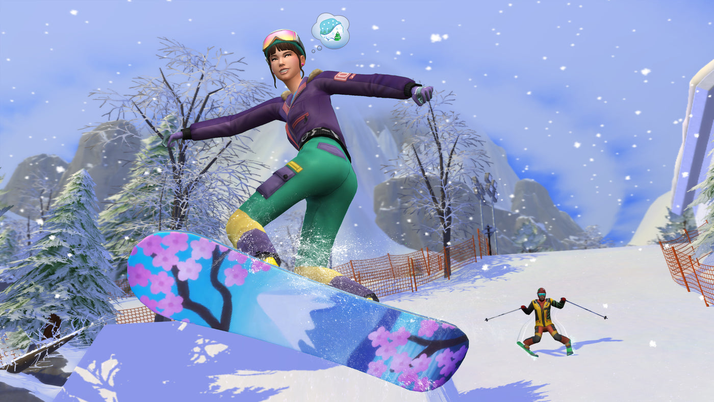 Sims 4 - Snowy Escape DLC - Xbox One / Xbox Series Xs — скриншот 1