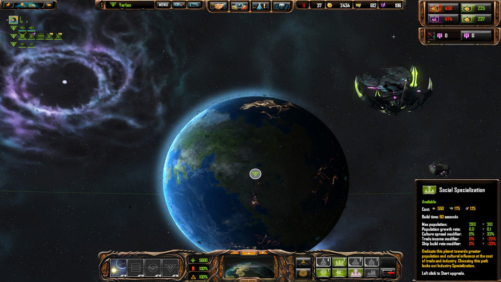 Sins of a Solar Empire: Rebellion - Forbidden Worlds® DLC - PC (Steam) — screenshot 3
