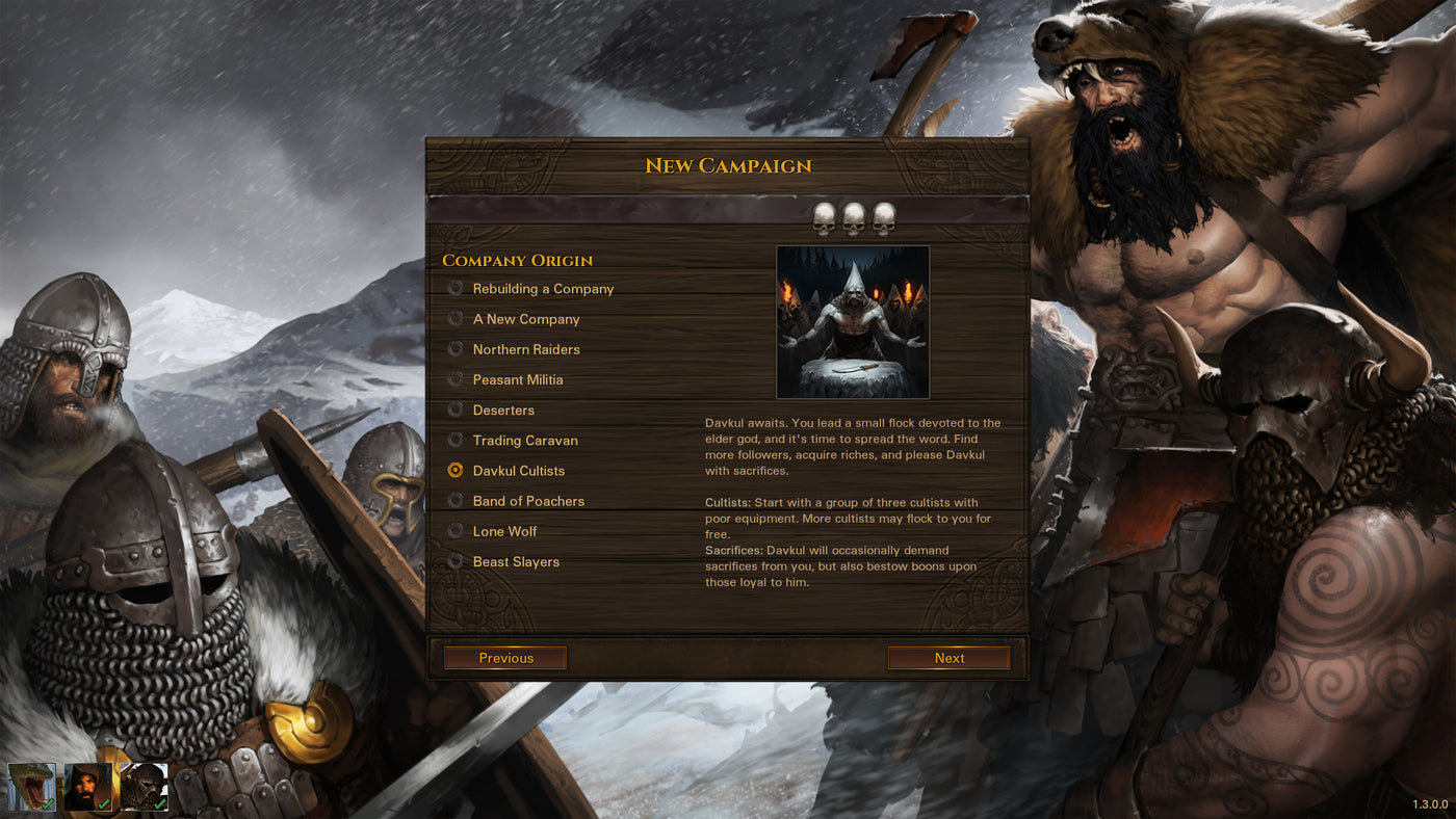 Battle Brothers - Warriors of the North DLC - PC (Steam) — скриншот 3