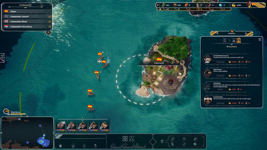 Corsairs - Battle of the Caribbean - PC (Steam) — screenshot 1