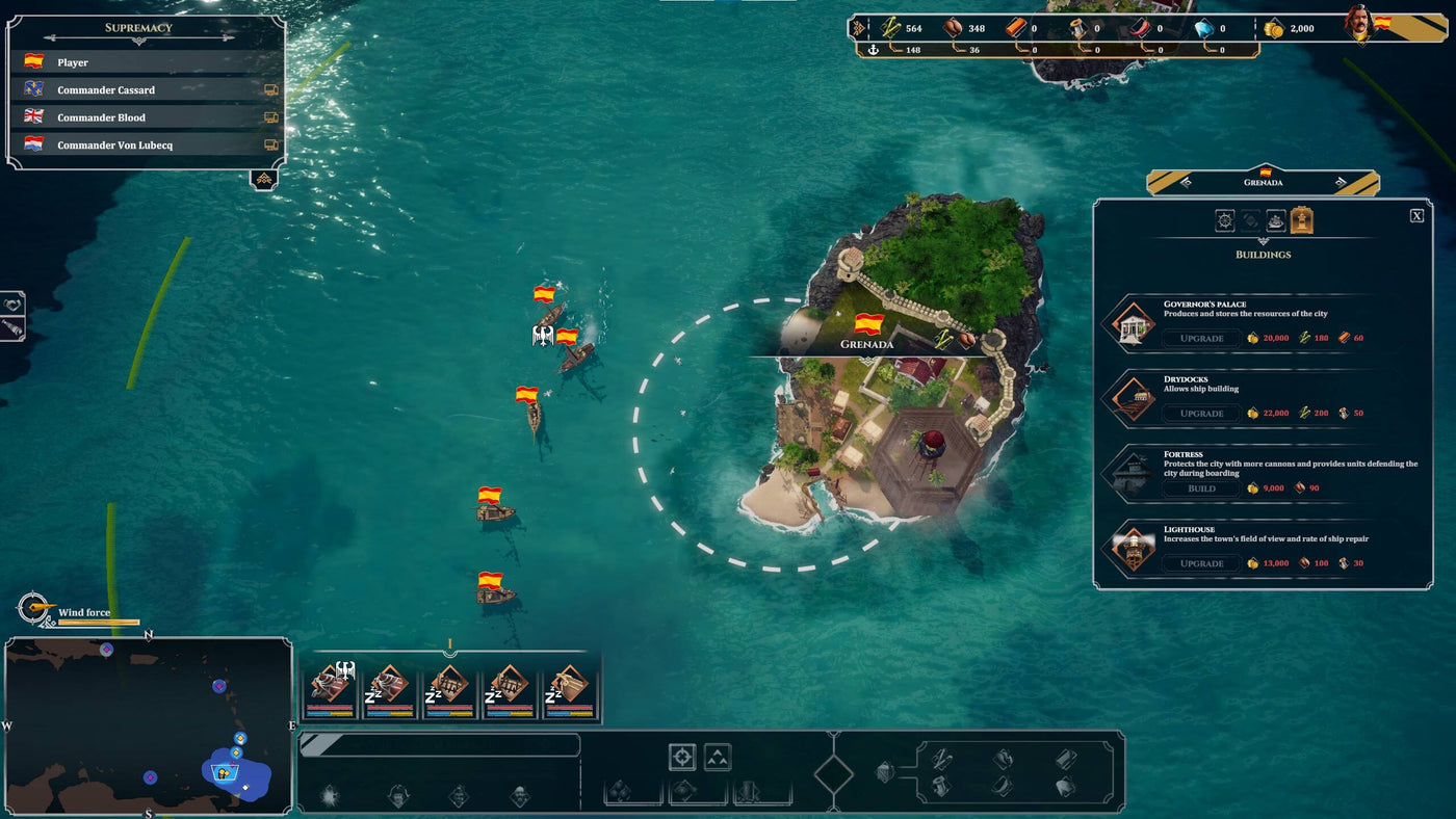 Corsairs - Battle of the Caribbean - PC (Steam) — скриншот 1