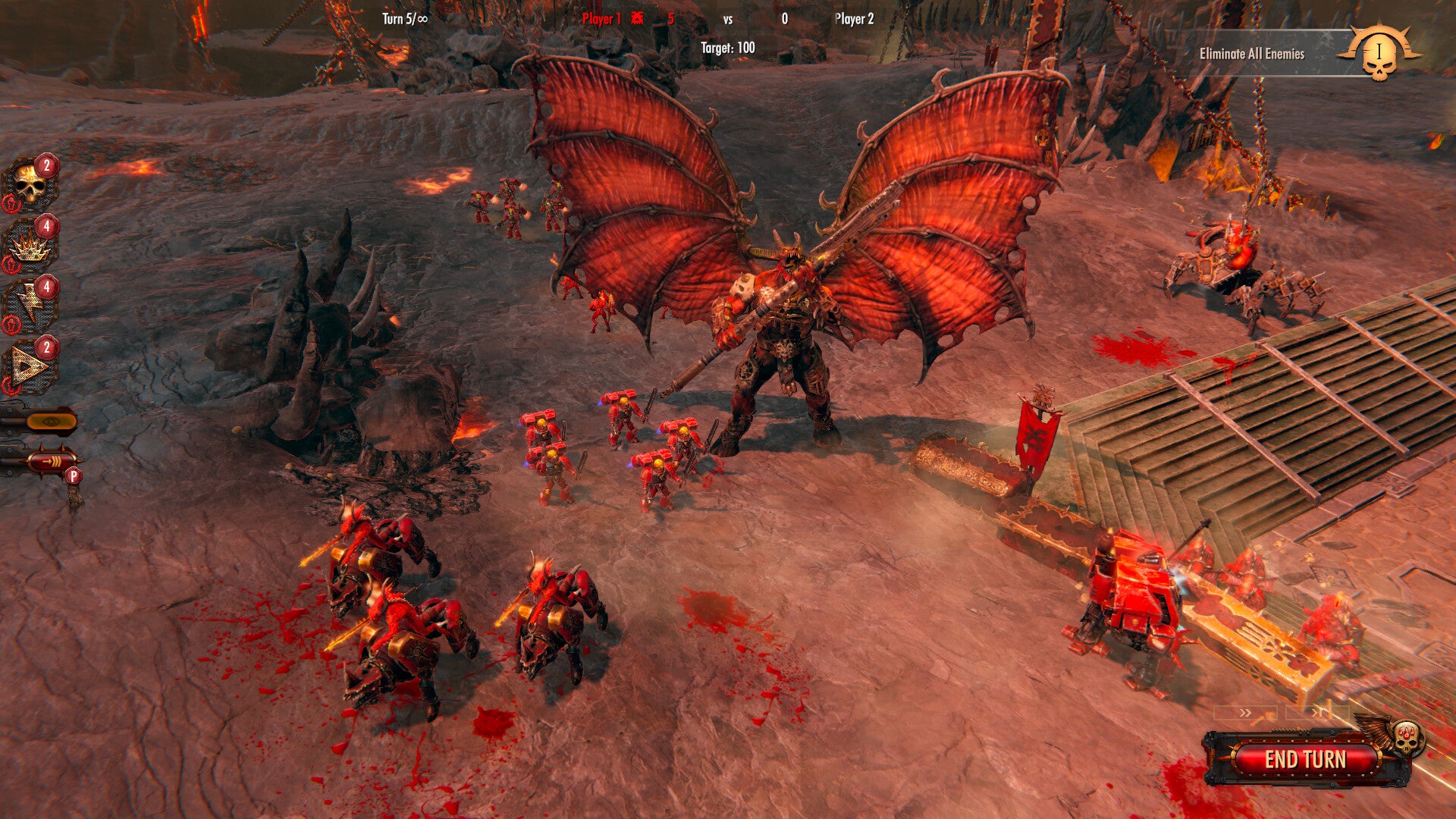Warhammer 40.000: Battlesector - Daemons of Khorne DLC - PC (Steam) — screenshot 2