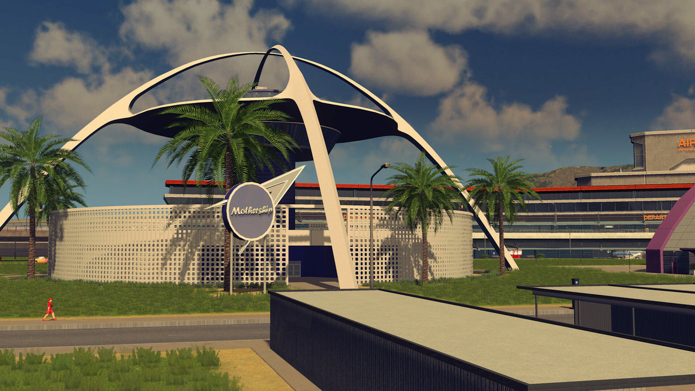 Cities Skylines - Content Creator Pack Mid-Century Modern DLC - PC (Steam) — скриншот 2