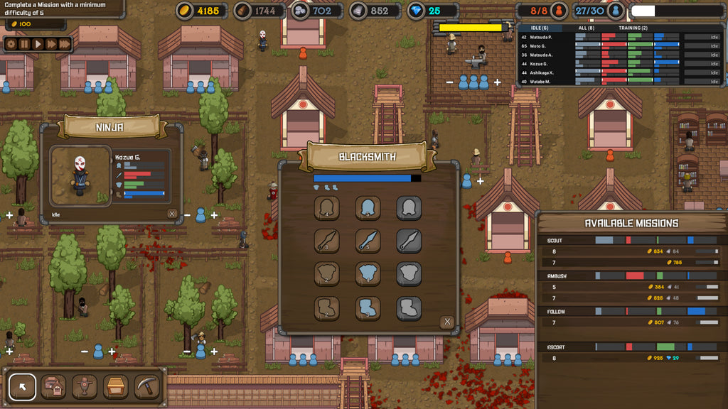 Ninja Tycoon - PC (Steam) — screenshot 1