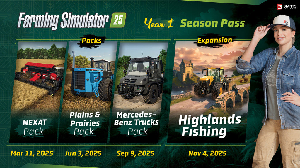 Farming Simulator 25 - Year 1 Season Pass DLC - PC (Steam) — screenshot 2