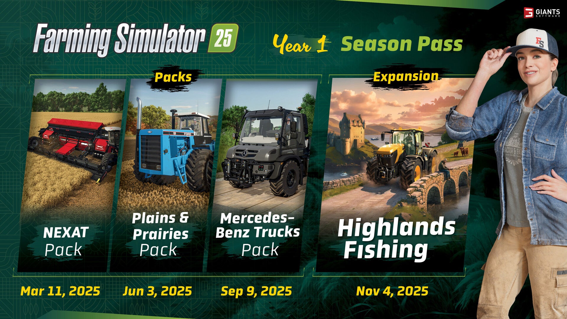 Farming Simulator 25 - Year 1 Season Pass DLC - PC (Steam) — screenshot 2