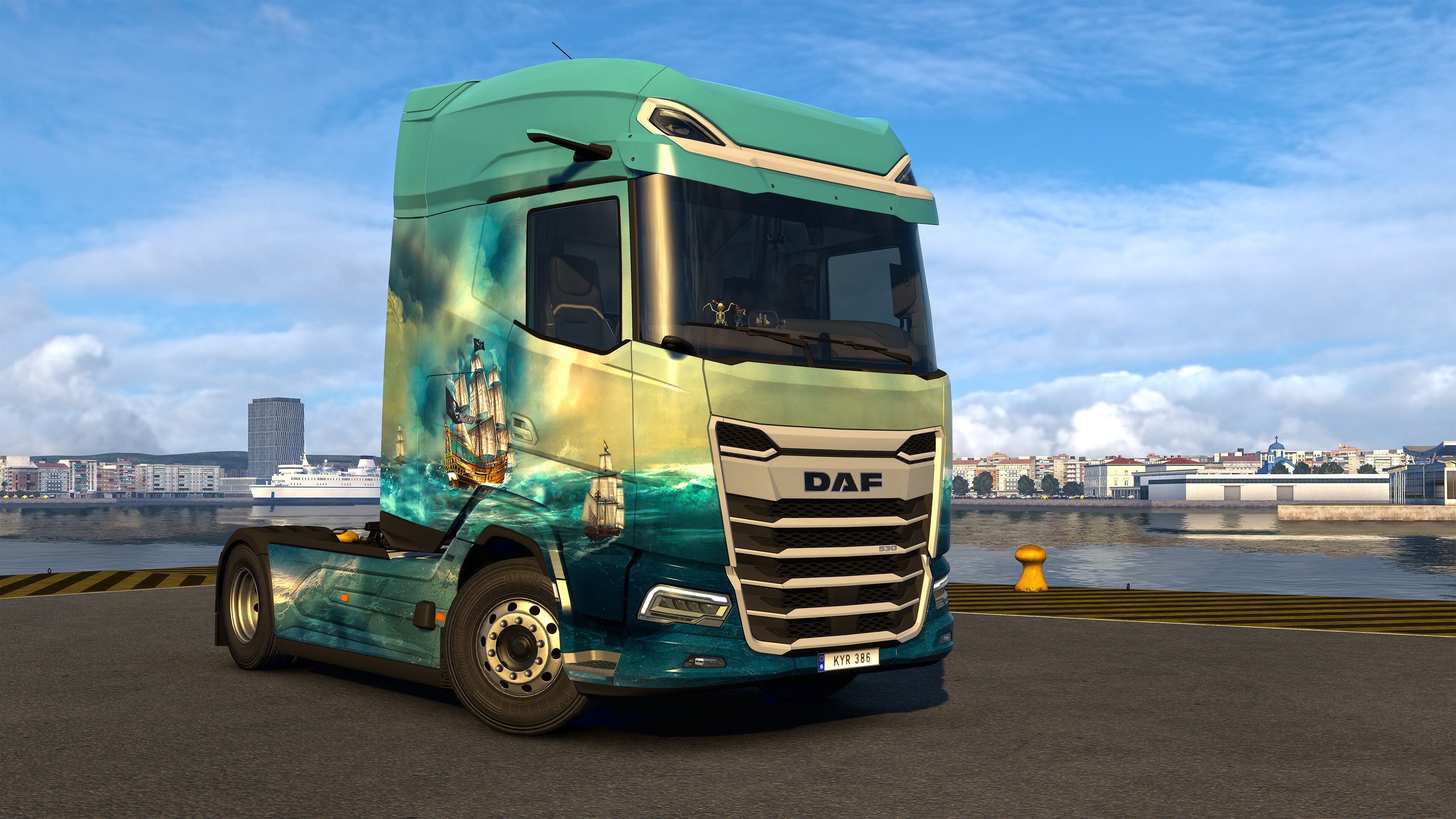 Euro Truck Simulator 2 - Pirate Paint Jobs Pack DLC - PC (Steam) — screenshot 2