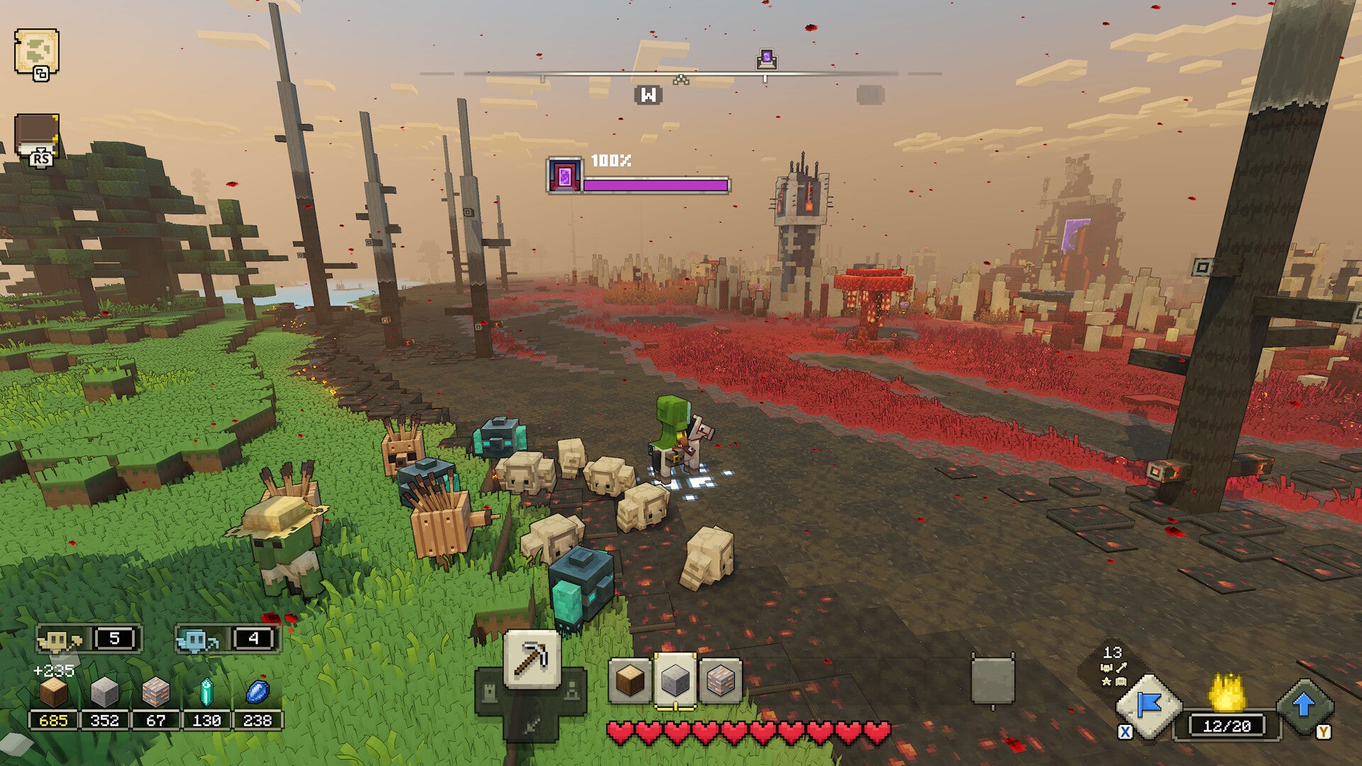 Minecraft Legends Deluxe Edition - Xbox One / Xbox Series Xs — screenshot 2