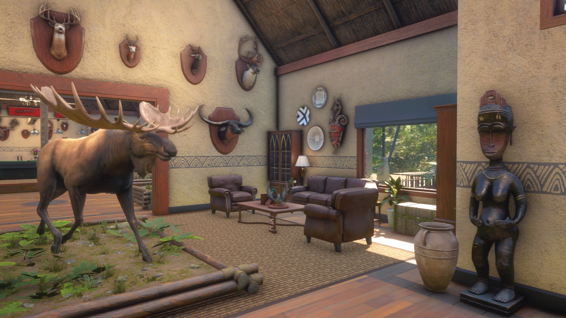 theHunter Call of the Wild - Saseka Safari Trophy Lodge DLC - PC (Steam) — screenshot 2