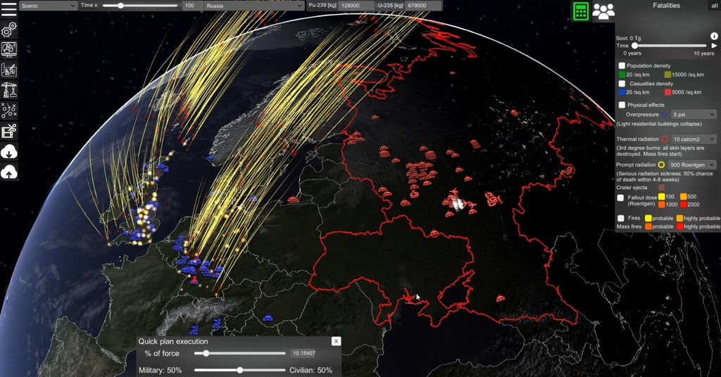 Nuclear War Simulator - PC (Steam) — screenshot 1