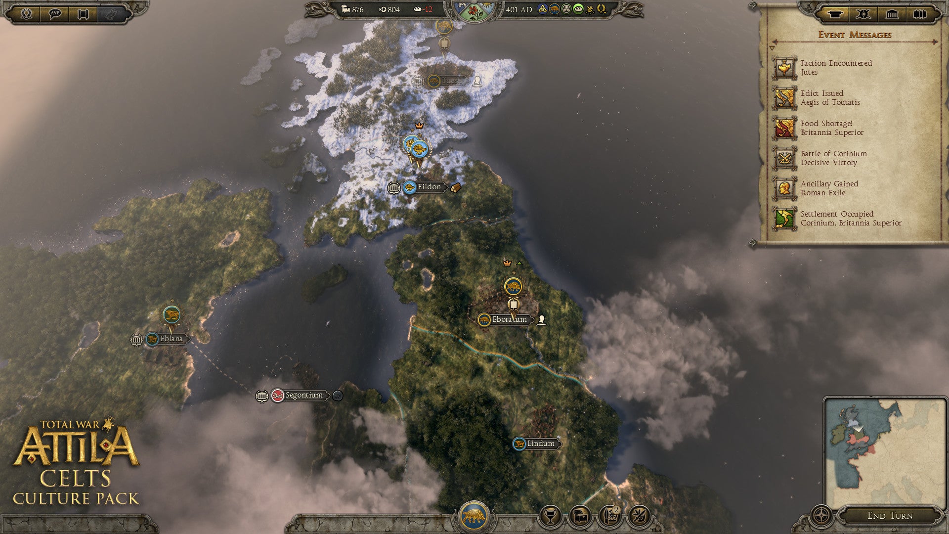Total War Attila - Celts Culture Pack DLC - PC (Steam) — screenshot 3