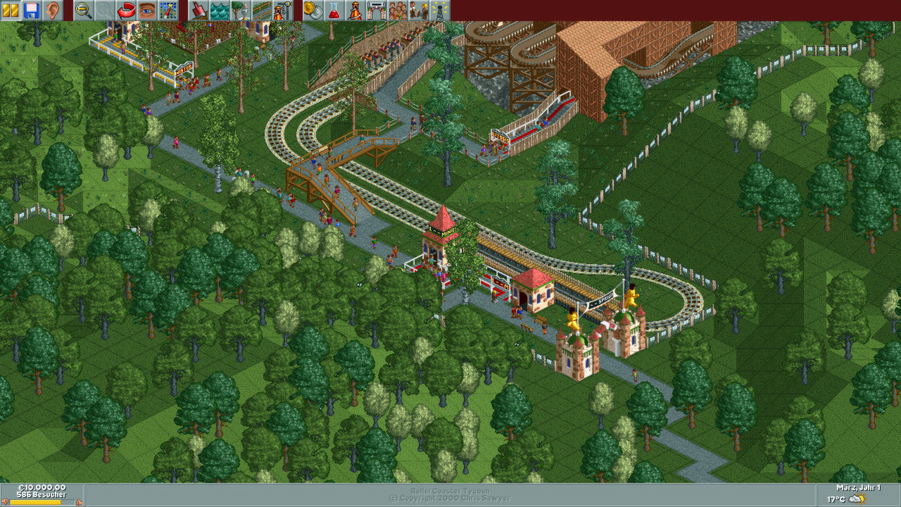 RollerCoaster Tycoon Deluxe - PC (Steam) — скриншот 3