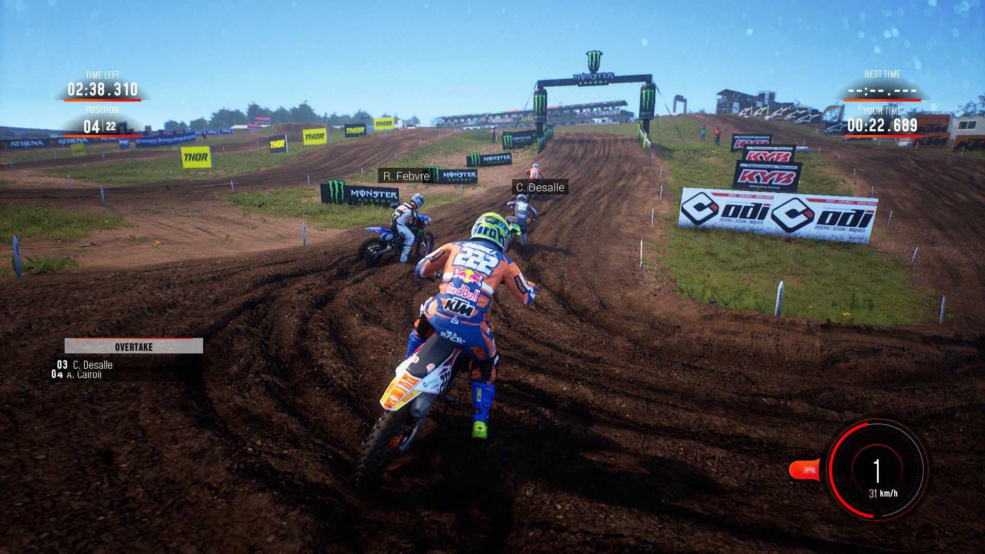 MXGP 2019 - The Official Motocross Videogame - PC (Steam) — screenshot 1