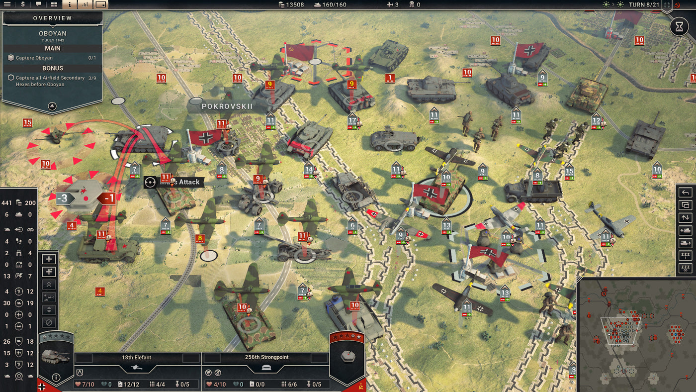 Panzer Corps 2: Axis Operations - 1943 DLC - PC (Steam) — скриншот 3