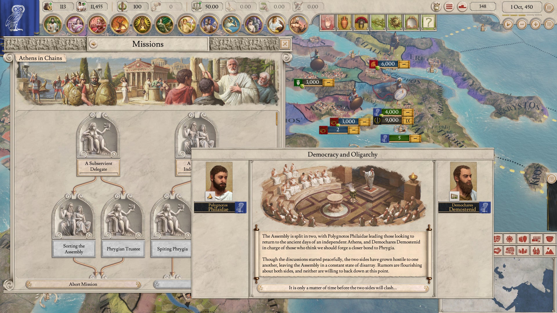 Imperator: Rome - Magna Graecia Content Pack DLC - PC (Steam) — screenshot 1