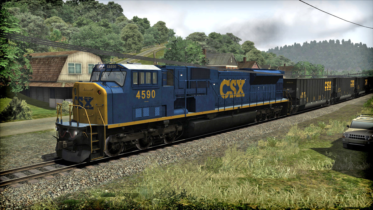 Train Simulator: CSX SD80MAC Loco Add-On DLC - PC (Steam) — скриншот 2