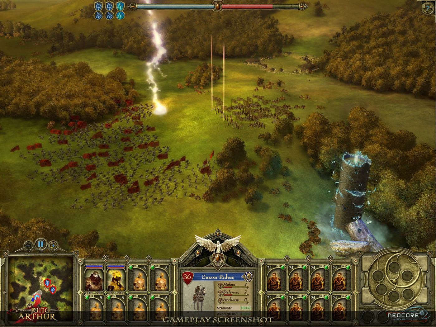 King Arthur - The Role-playing Wargame - PC (Steam) — скриншот 2