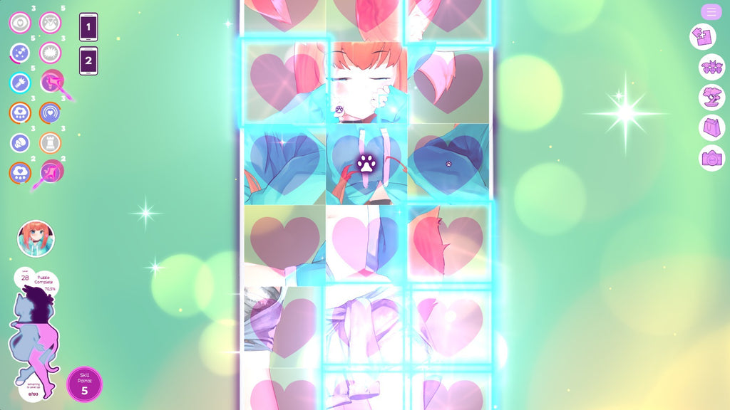 Hentai Mosaique Neko Waifus 2 - PC (Steam) — screenshot 3